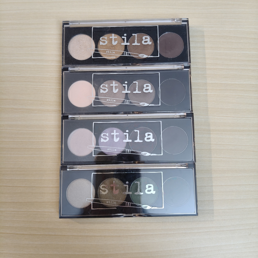 Stila Neutral Mini Eyeshadow Trios — Brown, Nude & Taupe Mix